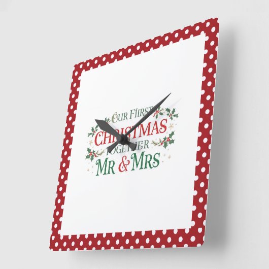 Our First Christmas Together Mr. & Mrs Vierkante Klok (Hoek)