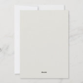 Our First Christmas Together – Personalized Feestdagenkaart (Achterkant)