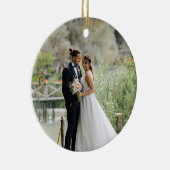 Our First Married Christmas Ornament | Newlywed  (Rechts)