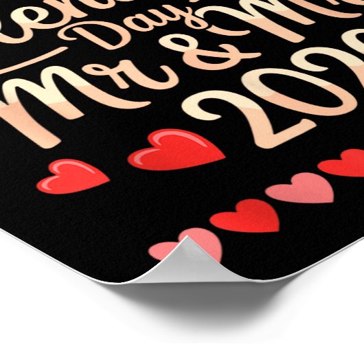 Our First Valentines As Mr And Mrs 2026  Poster (Hoek)