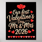 Our First Valentines As Mr And Mrs 2026  Poster (Voorkant)