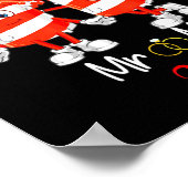 Our First Valentines Day As Mr And Mrs Engaged Cou Poster (Hoek)