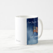 Our flag was still there 250th Anniversary Mug Koffiemok (Voorkant rechts)