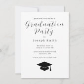 Our Grad Graduation Party Invitation Kaart (Achterkant)