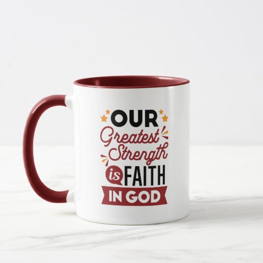 Our Greatest Strength Is Faith in God Quote Mok (Links)