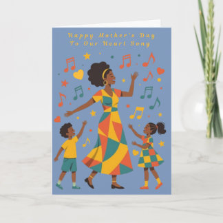 Our Heart Song Mother's Day Card Feestdagen Kaart