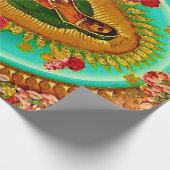 Our Lady Guadalupe Mexican Saint Virgin Mary Cadeaupapier (Hoek)