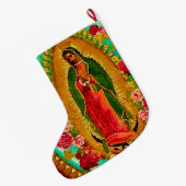 Our Lady Guadalupe Mexican Saint Virgin Mary Grote Kerstsok (Achterkant (Hangend))