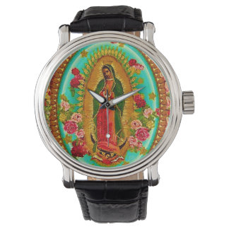 Our Lady Guadalupe Mexican Saint Virgin Mary Horloge