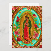 Our Lady Guadalupe Mexican Saint Virgin Mary Kaart (Voorkant / Achterkant)