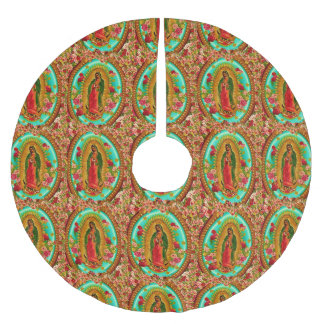 Our Lady Guadalupe Mexican Saint Virgin Mary Kerstboom Rok