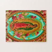 Our Lady Guadalupe Mexican Saint Virgin Mary Legpuzzel (Horizontaal)