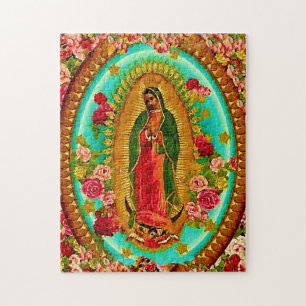 Our Lady Guadalupe Mexican Saint Virgin Mary Legpuzzel