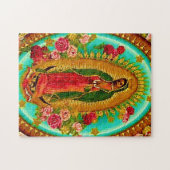 Our Lady Guadalupe Mexican Saint Virgin Mary Legpuzzel (Horizontaal)