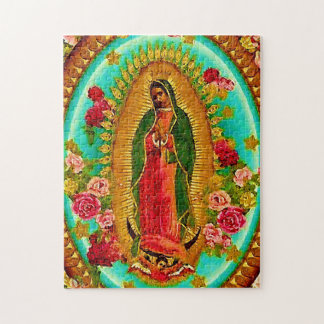 Our Lady Guadalupe Mexican Saint Virgin Mary Legpuzzel