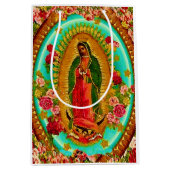 Our Lady Guadalupe Mexican Saint Virgin Mary Medium Cadeauzakje (Voorkant)