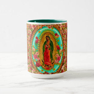 Our Lady Guadalupe Mexican Saint Virgin Mary Mok