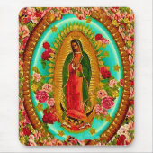 Our Lady Guadalupe Mexican Saint Virgin Mary Muismat (Voorkant)