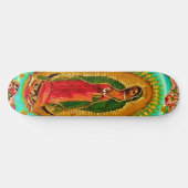 Our Lady Guadalupe Mexican Saint Virgin Mary Skateboard (Horizontaal)