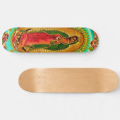 Our Lady Guadalupe Mexican Saint Virgin Mary Skateboard (Horizontaal)
