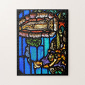 Our Lady Guadalupe Nuestra Senora Glas in lood Legpuzzel (Verticaal)