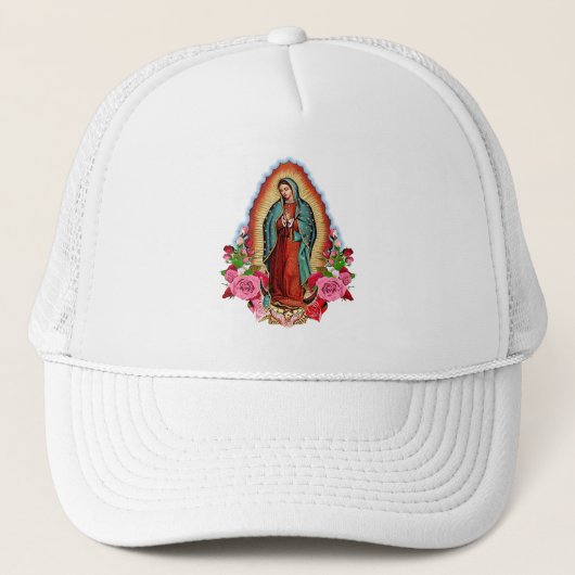 Our Lady Guadalupe Virgin Mary Trucker Pet (Voorkant)