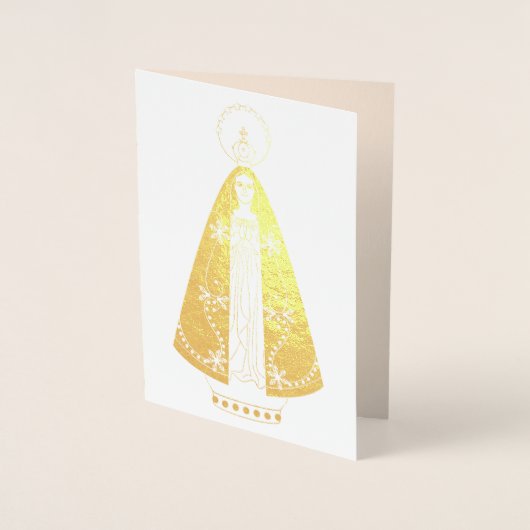 Our Lady of Aparecida Folie Kaarten (Voorkant)