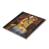 Our Lady of China (中华圣母, 中華聖母) Chinese Virgin Mary Tegeltje (Zijkant)