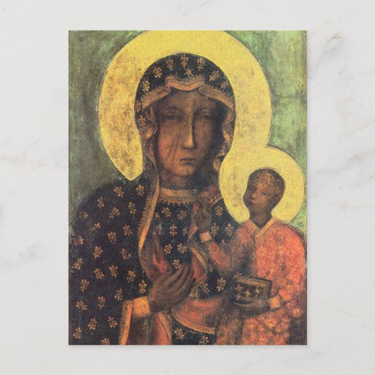 Our Lady of Czestochowa-Briefkaarten Briefkaart (Voorkant)