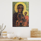 Our Lady of Czestochowa-Prints Poster (Keuken)