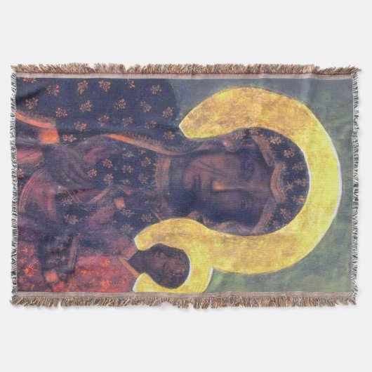 Our Lady of CzestochowaVirgin Mary icon Blanket Deken (Voorkant)