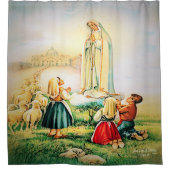 Our Lady of Fatima 1917 Douchegordijn (Voorkant)