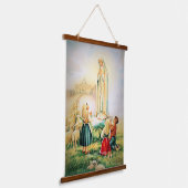 Our Lady of Fatima 1917 Hangend Wandkleed (Gebogen)