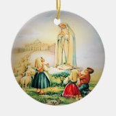 Our Lady of Fatima 1917 Keramisch Ornament (Voorkant)