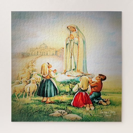 Our Lady of Fatima 1917 Legpuzzel (Verticaal)