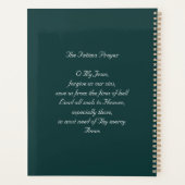 Our Lady of Fatima 1917 Planner (Achterkant)