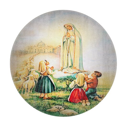 Our Lady of Fatima 1917 Snijplank (Voorkant)