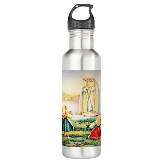 Our Lady of Fatima 1917 Waterfles (Voorkant)