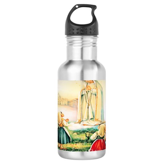 Our Lady of Fatima 1917 Waterfles (Voorkant)