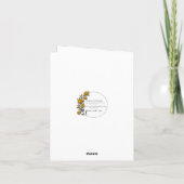 Our Lady of Fatima Greeting Card Kaart (Achterkant)