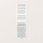 Our Lady of  Fatima Prayer Card Kaart (Binnenkant ongevouwen)