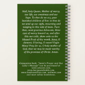 Our Lady of Fatima Prayer Journal Spiral Notebook Notitieboek (Achterkant)