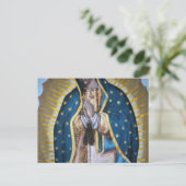 Our Lady Of Guadalupe Art Briefkaart (Staand voorkant)