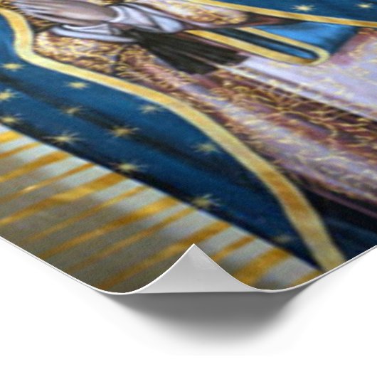 Our Lady Of Guadalupe Art Poster (Hoek)