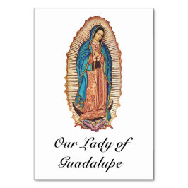 Our Lady of Guadalupe Miraculous Tilma Fine Art Kaart