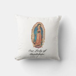 Our Lady of Guadalupe Miraculous Tilma Fine Art Kussen