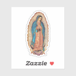 Our Lady of Guadalupe Miraculous Tilma Fine Art Sticker