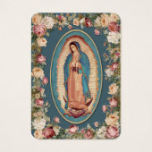 Our Lady of Guadalupe Prayer Holy Card Visitekaartje (Voorkant)