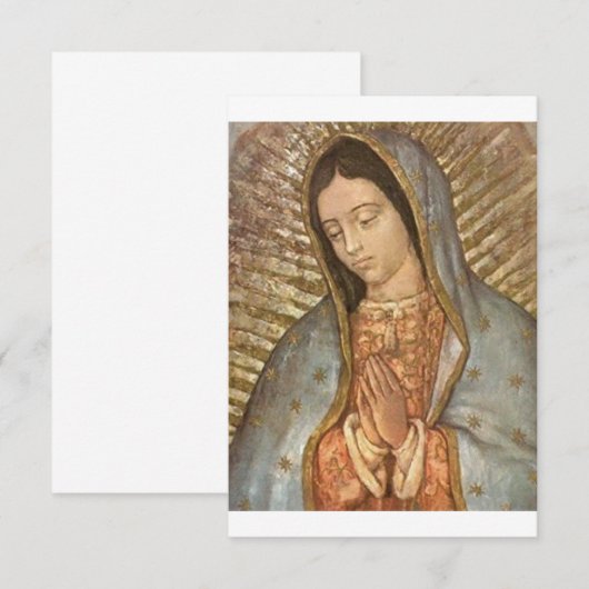 Our Lady Of Guadalupe Save The Date (Voorkant / Achterkant)