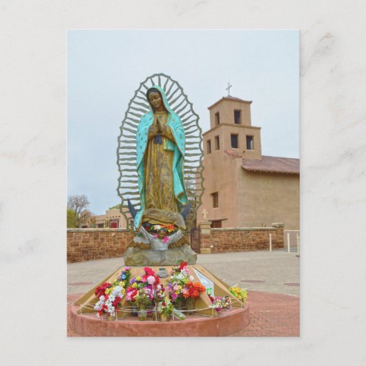 Our Lady of Guadalupe Shrine, Santa Fe, New Mexico Briefkaart (Voorkant)